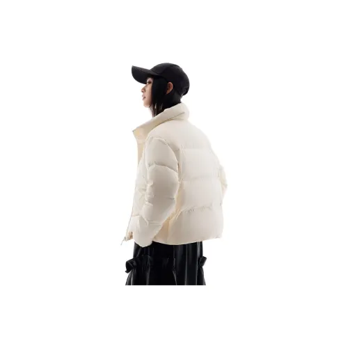 ANTA Variety Training Collection Down Jackets Women's Vanilla Off White