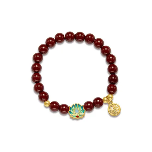 AGOVSKI Reconstructed Cinnabar Bracelets Women's