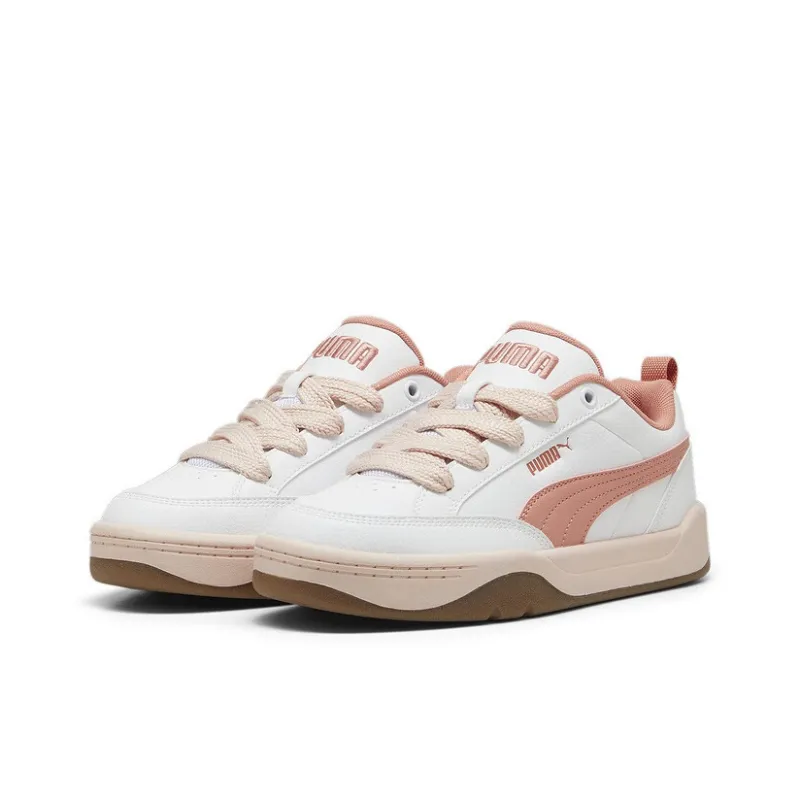 PUMA Park Lifestyle Wear-Resistant Low-Top Casual Shoes Unisex White-2