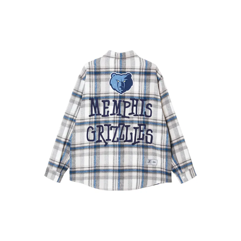 JACK JONES· x NBA Shirt Men's Dark Blue-0