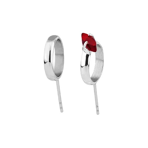 BLACKHEAD Titanium Steel Stud Earrings Unisex-5