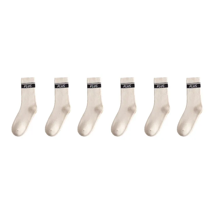 Cotton Gene Mid Calf Socks Unisex Combo Set-28