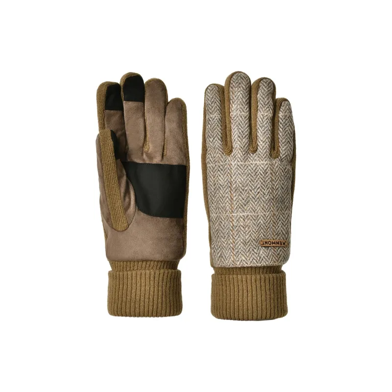 KENMONT Sheep Wool Knit Gloves Women's-3