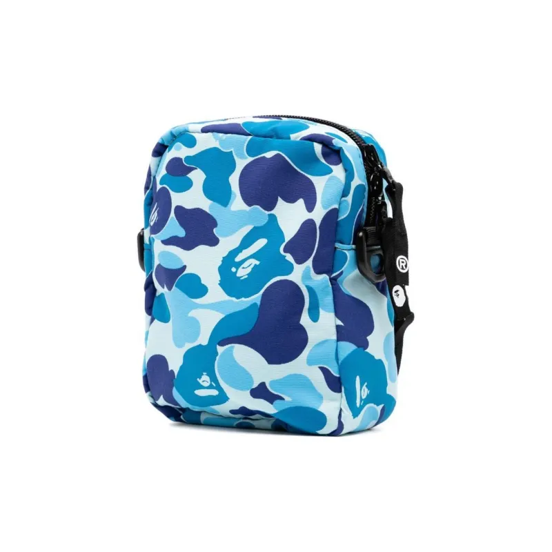 A BATHING APE Polyester Crossbody Bag Mini Men's Blue/Pink-3