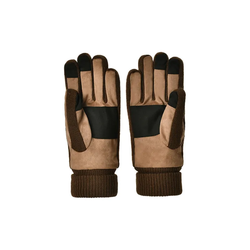 KENMONT Sheep Wool Knit Gloves Women's-2