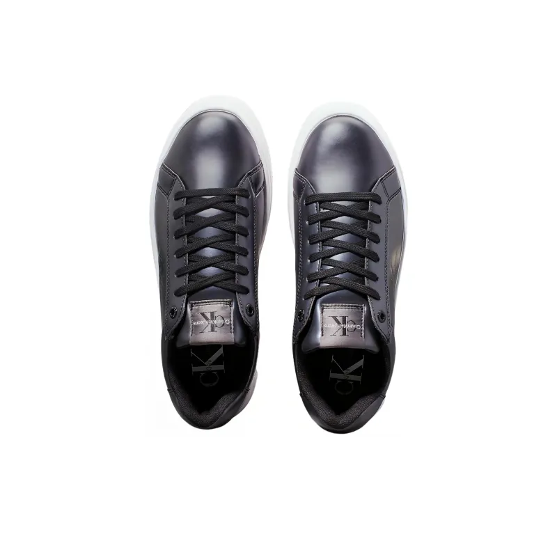 CKJ CALVIN KLEIN JEANS Skateboard Shoes Women's Black-3