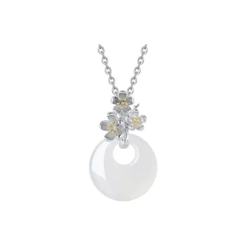 Ascending Chalcedony Necklaces Women's