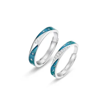SINCE YOU S925 Silver Rings Unisex