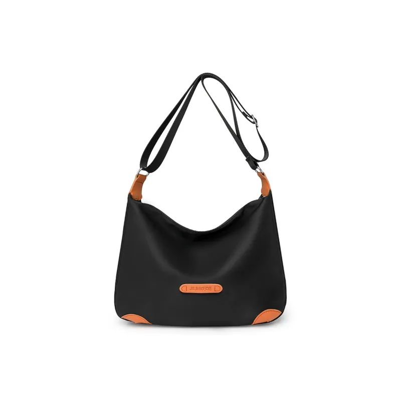 Morellybear Nylon Crossbody Bag Women's Milk Coffee/Khaki/Light Cream/Classic Black/Greengage Green/Peach Pink-8