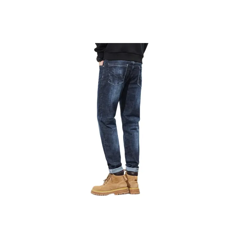 Tonlion Jeans Unisex Blue Black-12
