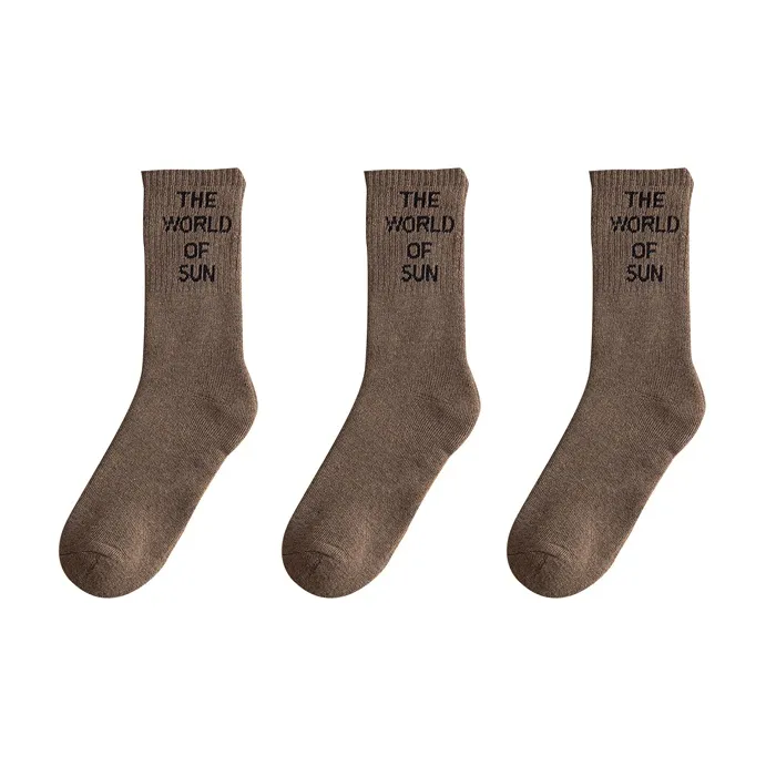 Cotton Gene Mid Calf Socks Unisex Combo Set-16