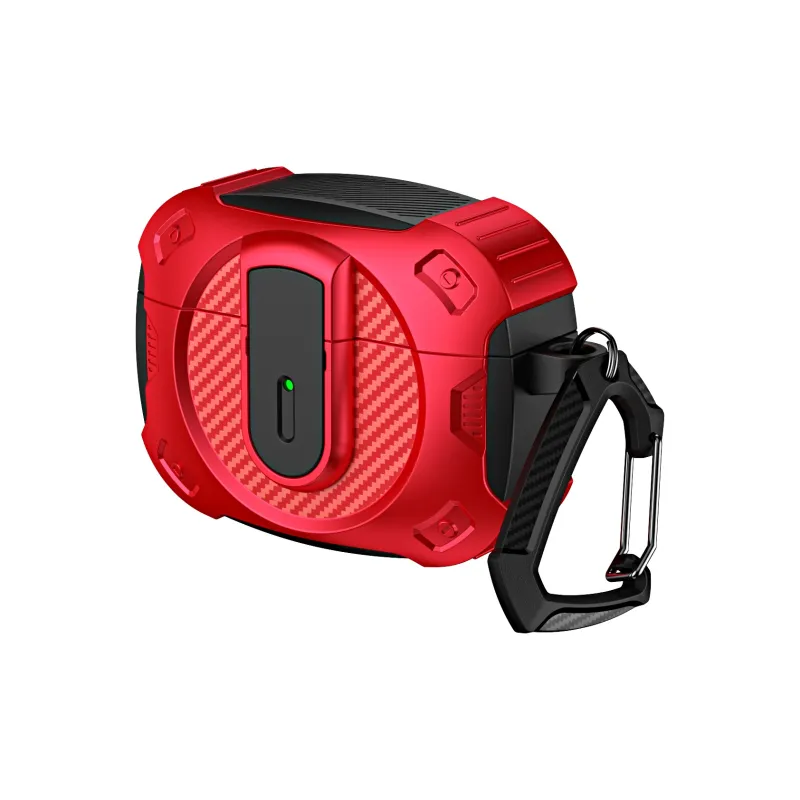 YOOVEI Airpods PC Anti Drop Impact Resistant Mecha Advanced Trendy Fashion Bluetooth Protective Case Headphone Cases-12