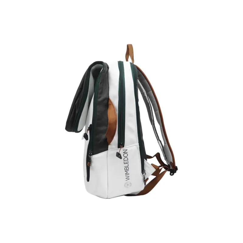 Babolat x WIM Tennis Racket Bags Polyester Unisex 1 3 Pcs Pack White-2