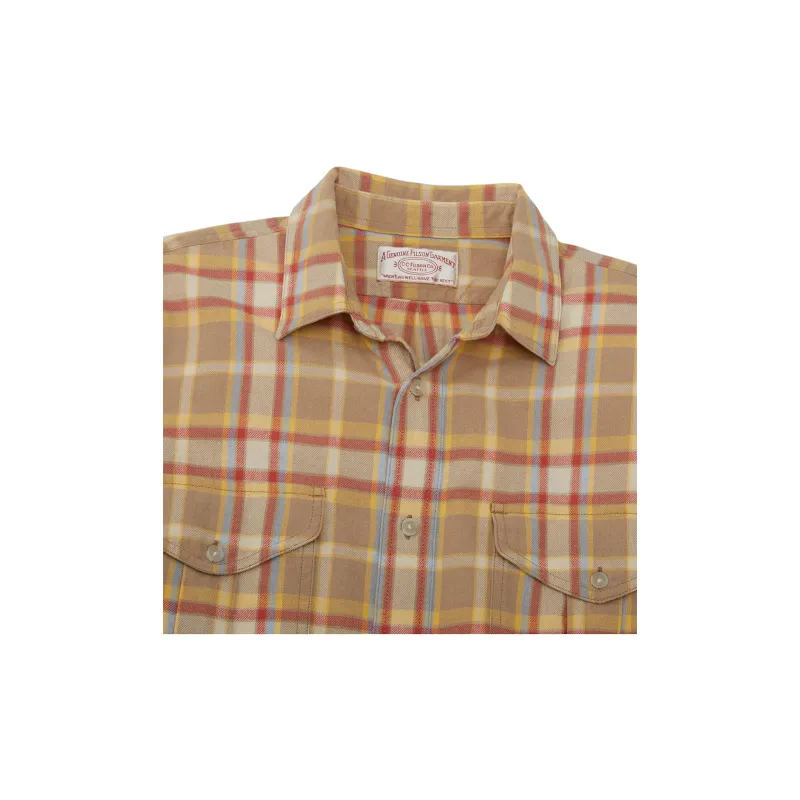 Filson Shirts Men Khaki Brown Umber-2