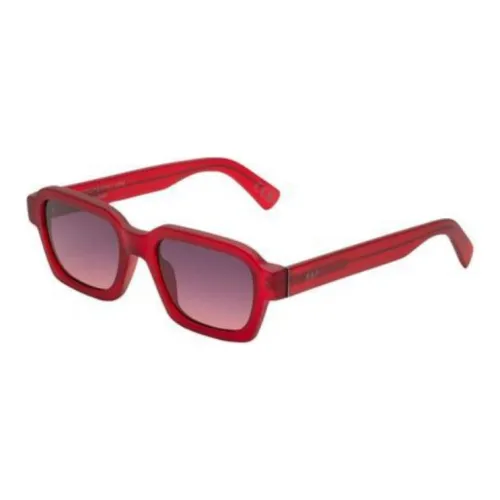 Retrosuperfuture Acetate Fabric Square Sunglasses Men's Red