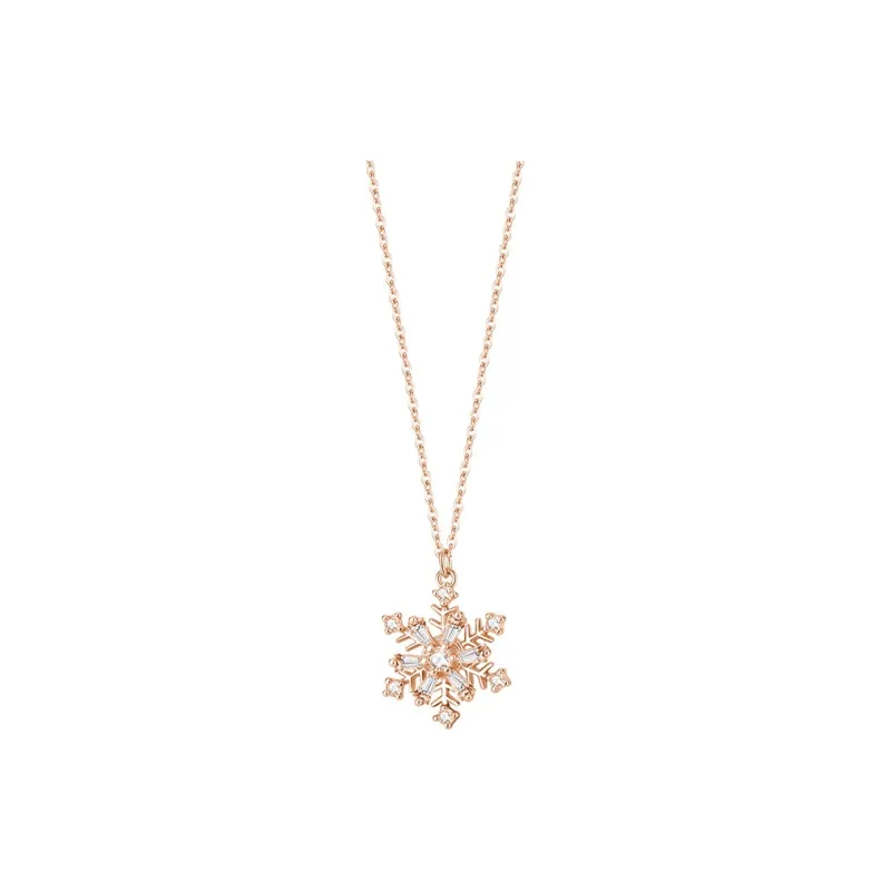 KING OF BLING 999 Fine Silver Zircon Necklaces Women's-6