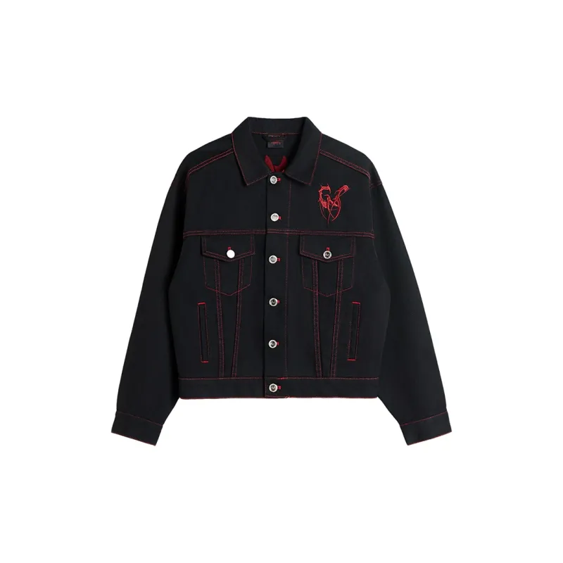 Revenge x GOST Jackets Coats Unisex Black-1