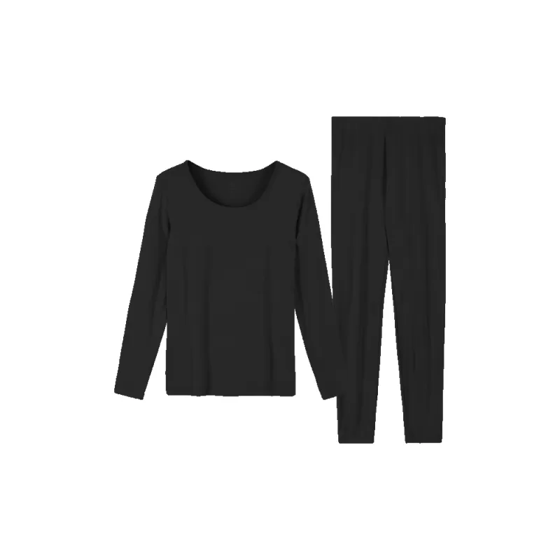 ITALAI Thermal Set Women's Black-0
