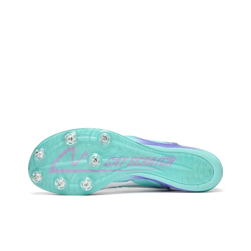 Sonic Cat Cushioning Anti-Slip And Wear-Resistant Low-Top Carbon Plate Sprint Running Shoes Unisex Glacier Blue-2