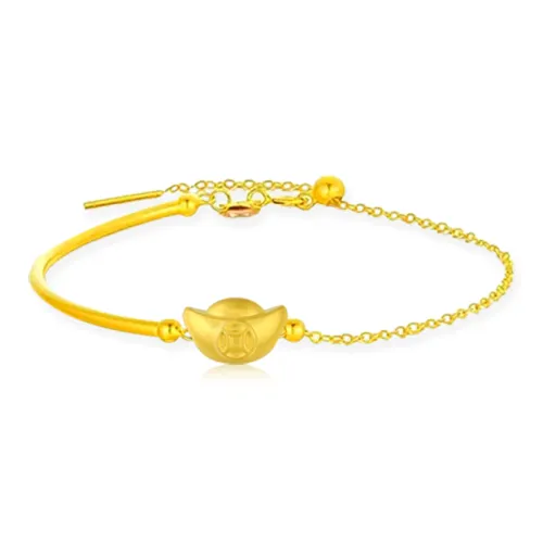 Zheng Tai Fook Gold Bracelet Unisex