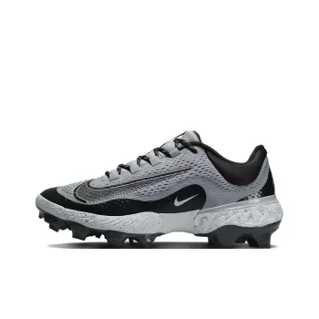 Nike Alpha Huarache Elite 4 Low Mcs Wolf Grey White Dark Smoke Grey