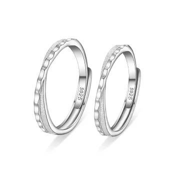 SOFTDORA 925 Sterling Silver Rings Unisex