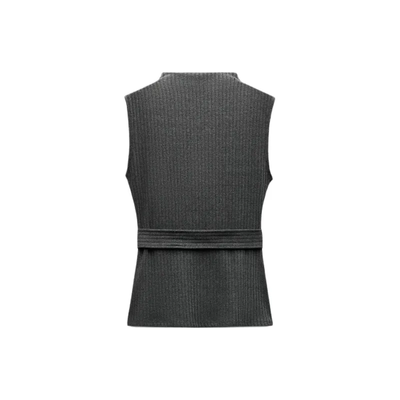ZARA Knitwear Women's Mud Gray-1