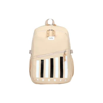 Gorora Canvas Student Backpack Regular Unisex Multicolor