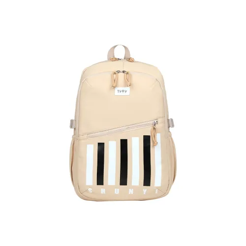 Gorora Canvas Student Backpack Regular Unisex Multicolor