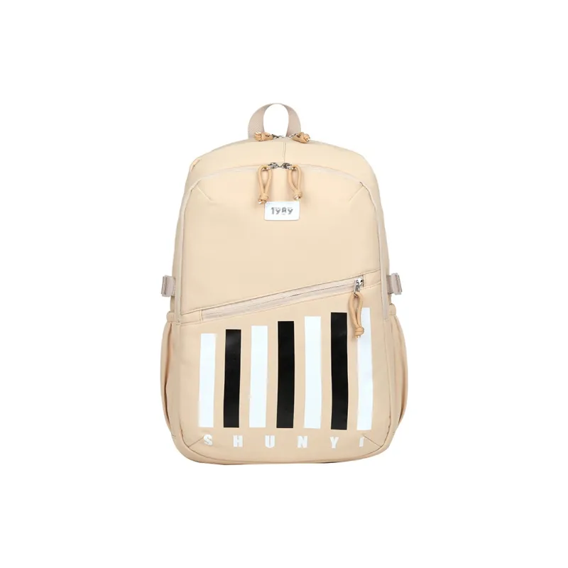 Gorora Canvas Student Backpack Regular Unisex Multicolor-0