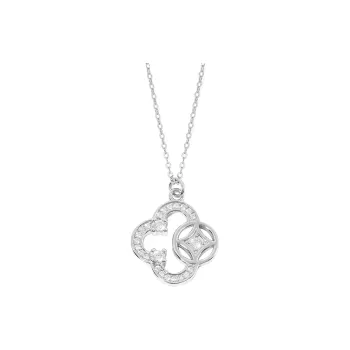 MAGICPOLE 925 Sterling Silver Necklaces Women's Silver Confession Birthday Box