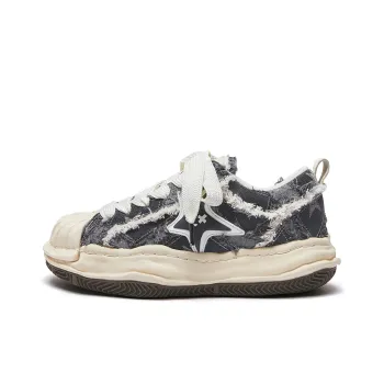 MQMS Skateboard Shoes Unisex Low Top Gray/White/Black/Beige