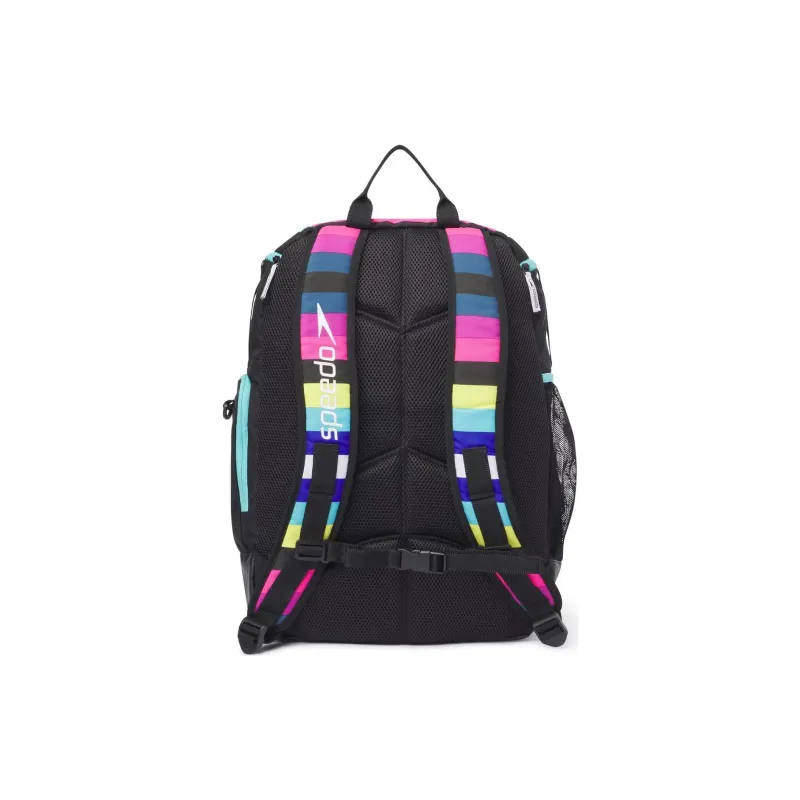 Speedo Canvas Backpack Unisex Pink-3
