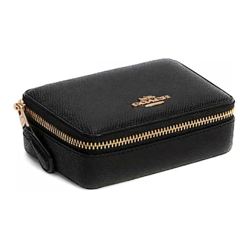 COACH Jewelry Box Storage Boxes Black-0