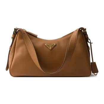 PRADA Medium Aimée Shoulder Bag Women's Brown