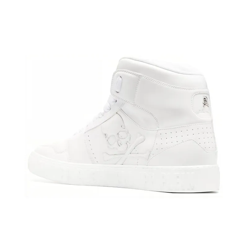PHILIPP PLEIN Super Street Skull Bones Hi-top Sneakers-3