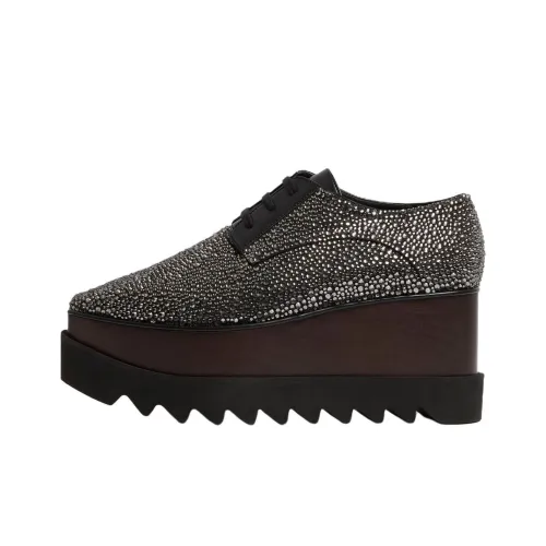 Stella McCartney Embellished Platform Lace-Up Shoes Women's