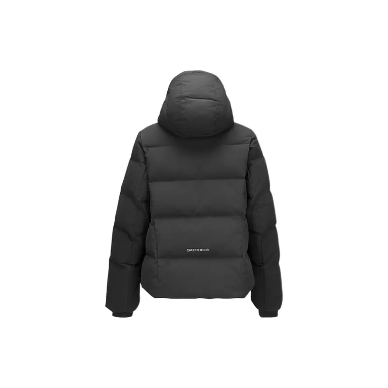 Skechers Comfort Sports Series Down Jacket Women's Black-1