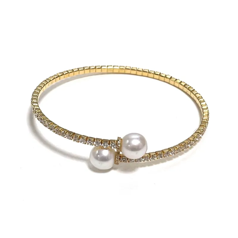 PEARL QUEEN Freshwater Pearl Bangles Women's-5