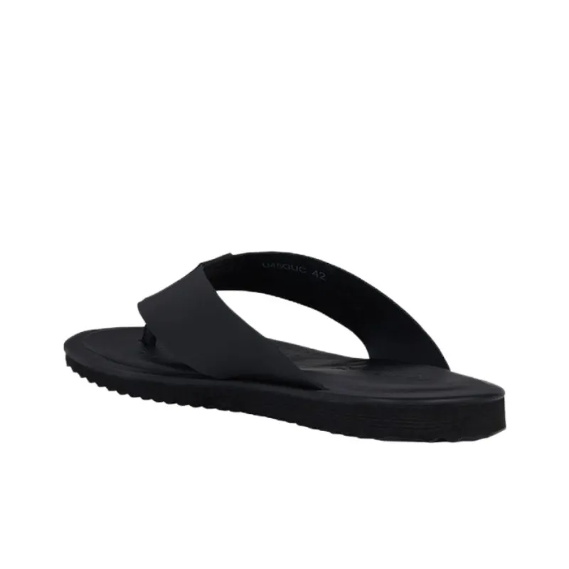 GEOX Slip-Resistant Flip Flops Men's Black-2
