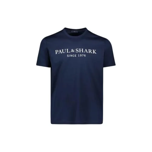 Paul & Shark T-Shirts Men Marine Blue