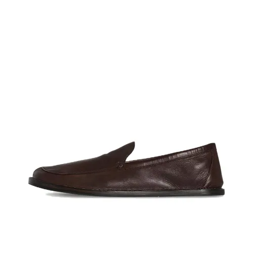 THE ROW Men's Casual Shoes Men Low-Top Brown