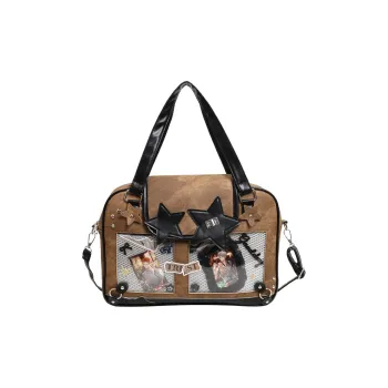 YUANTUZHE Denim Crossbody Handbags Women's Multicolor