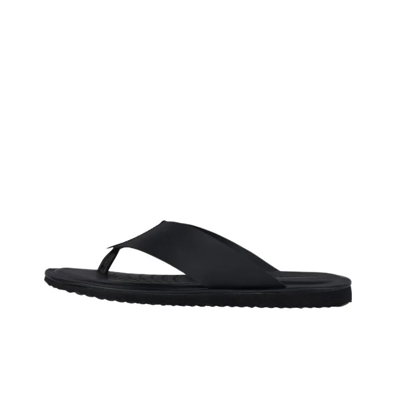 GEOX Slip-Resistant Flip Flops Men's Black-0