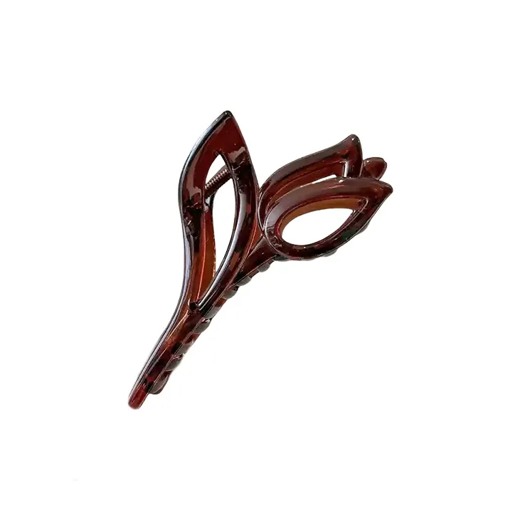 Water Jade Acrylic Hair Clips Women's-5