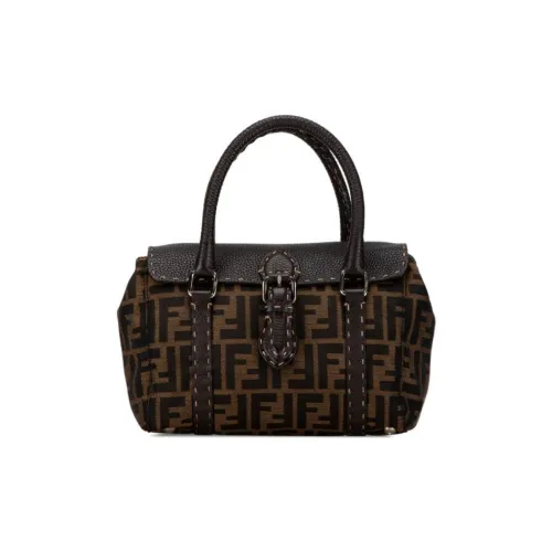 fendi kids teen monogram pattern pointelle knit top item