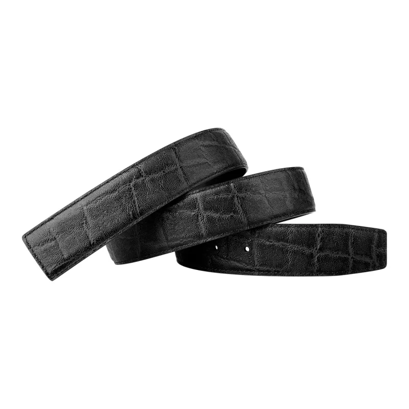 Jaylen Oos Top Grain Cow Leather Leather Belts Men's Black/Coffee 3.5cm/3.8cm-41