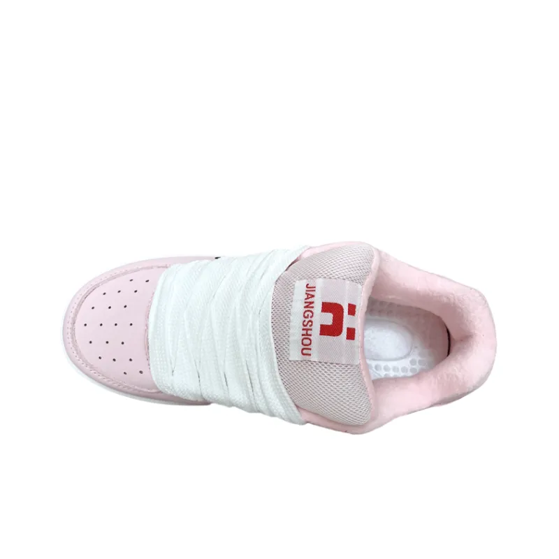 JIANGSHOU Warm And Lightweight Low Top Skateboard Shoes Women's-5
