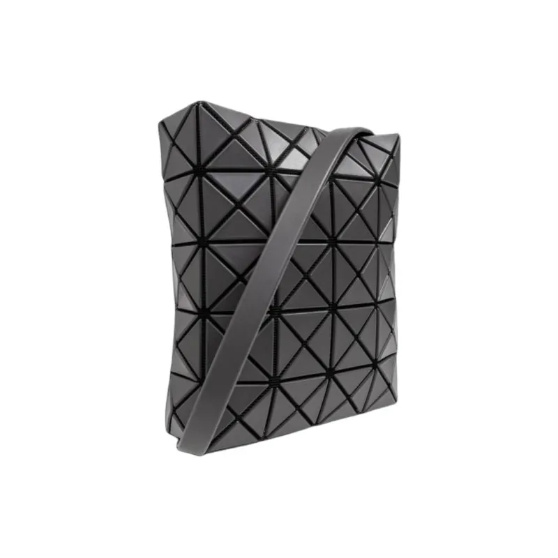ISSEY MIYAKE Polyester Shoulder Bag, Crossbody Bag Women's Gray-1