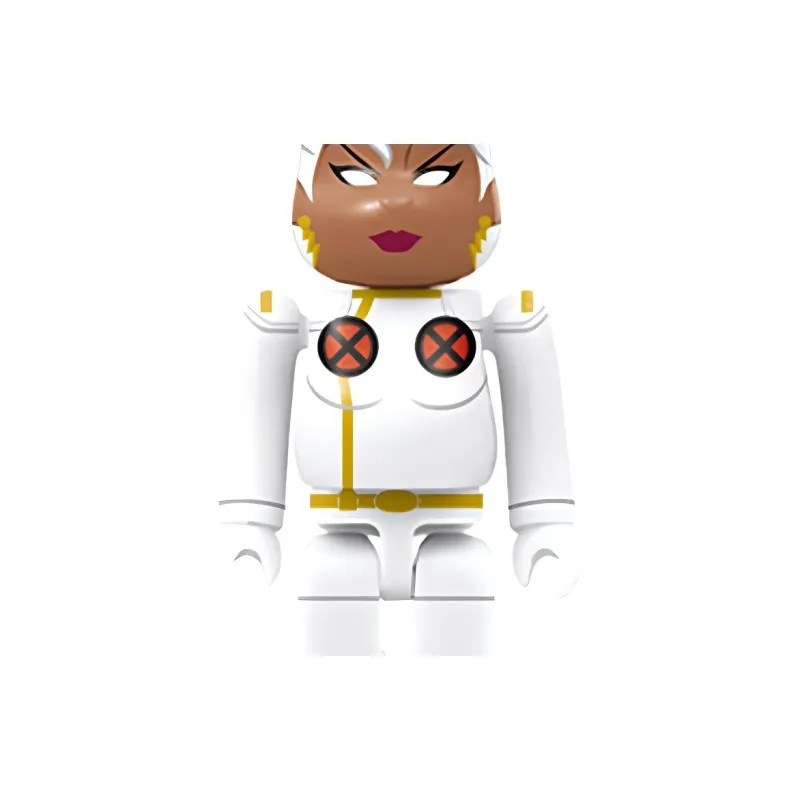 BE@RBRICK 100% Happy X MEN X Men Mystique & Storm Trendy Figures 7cm-3